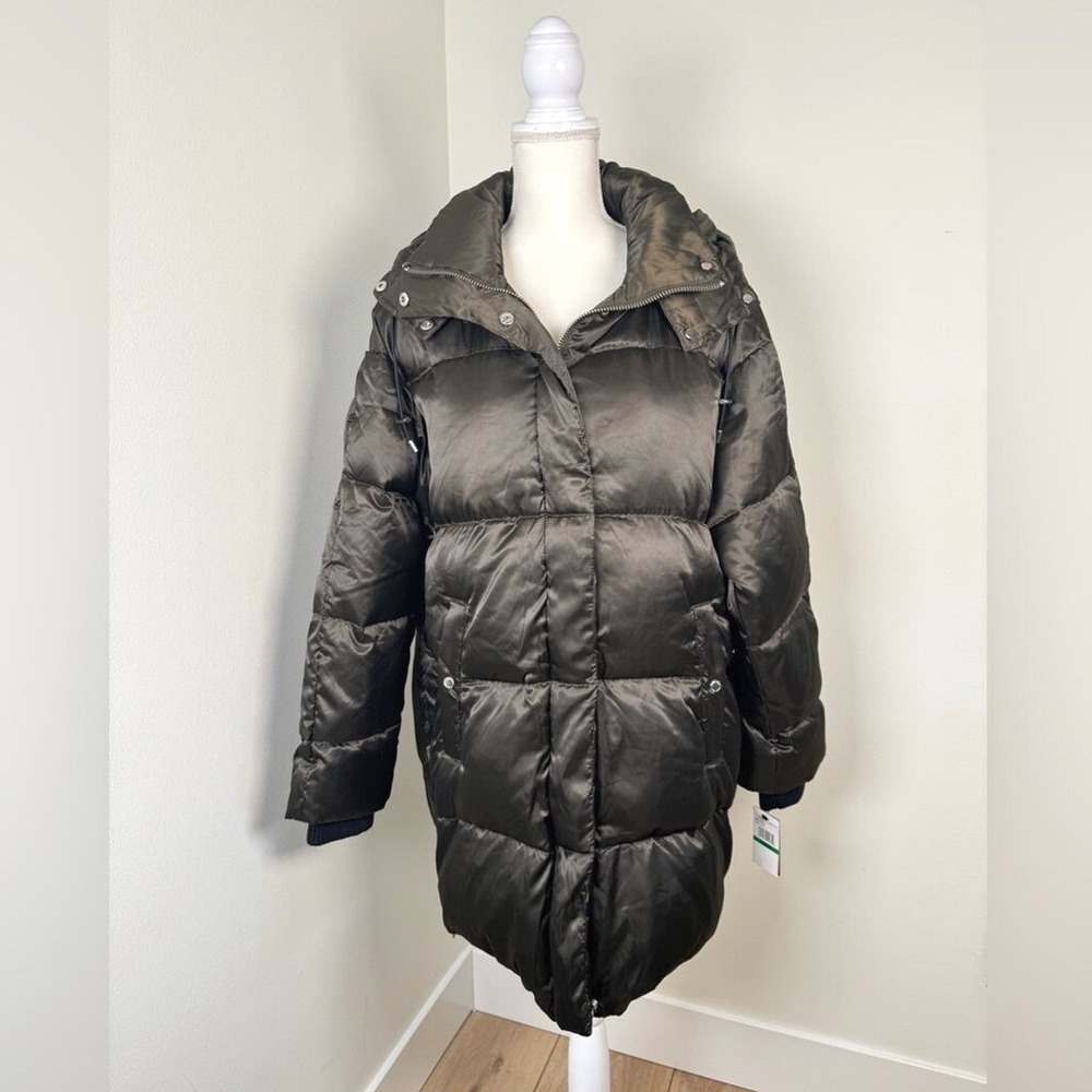 Vince Camuto Women's Olive Down Fill Puffer Style R1291 Size Large NWT‎